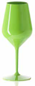  VERRE WINE 470ML Incassable - Vert - GOLD PLAST 